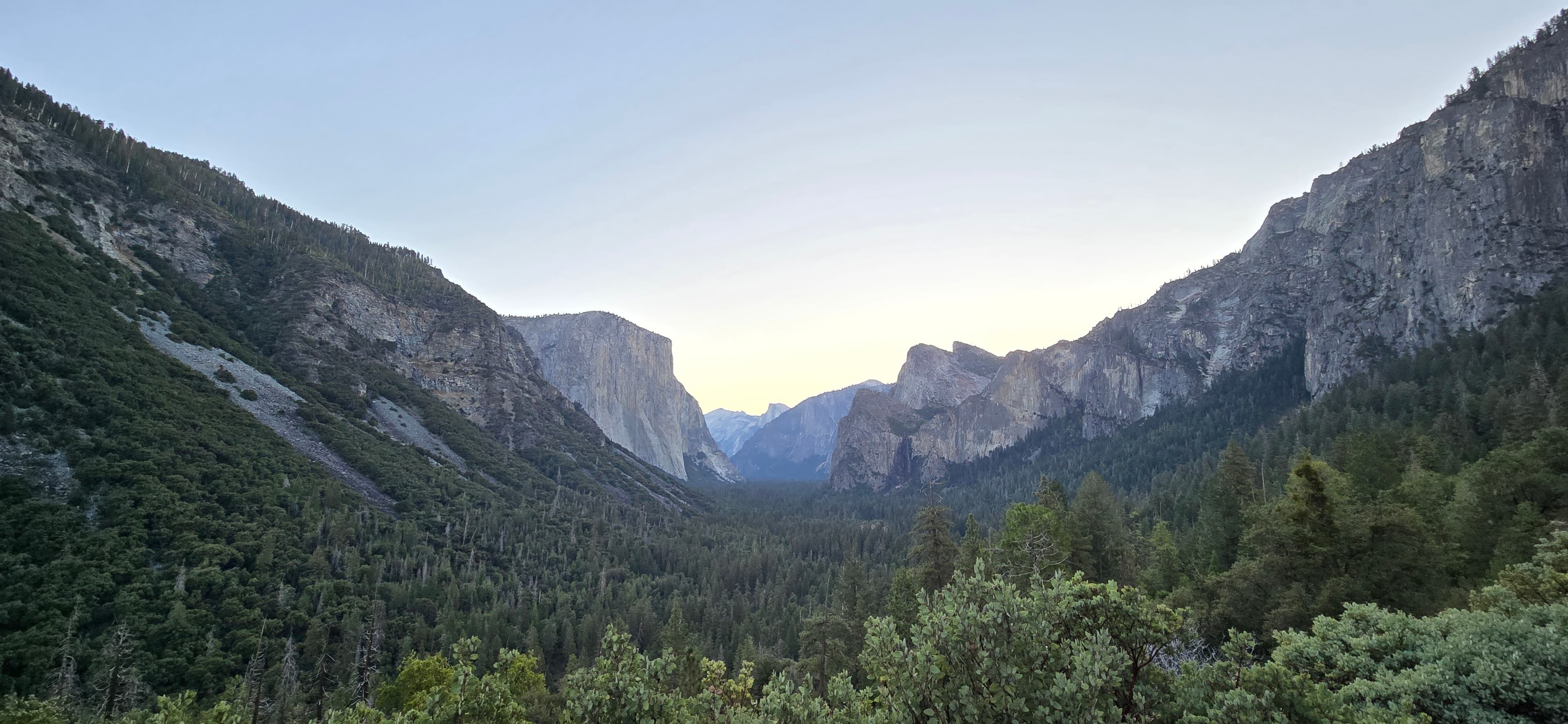 Yosemite Valley in the morning
